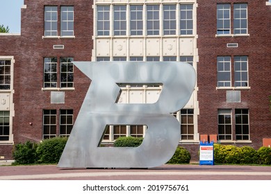 Boise, ID, USA - July 25, 2021: The Boise State University