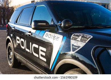 Boise, ID / USA - November 16, 2019: Boise City Police Vehicle