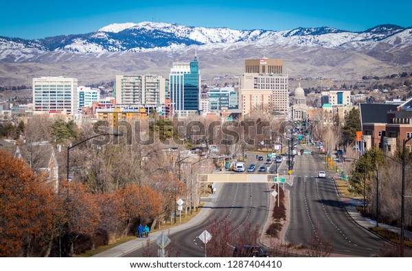 Boise Idaho December 28 2018 Wide Stock Photo 1287404410 | Shutterstock