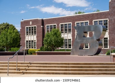 Boise, Idaho - July 14, 2019: Exterior Of The Boise State University College Campus