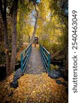 Boise River greenbelt in autumn in Boise, Idaho