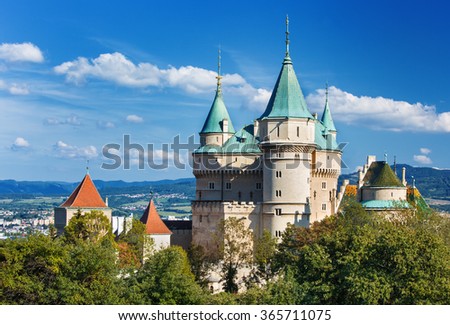 Bojnice castle (1103),Slovakia
