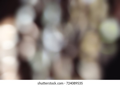 Bokeh abstract background with blurred
