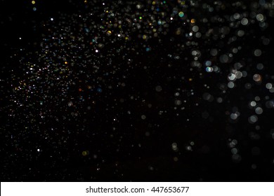 Bokeh background from water and light