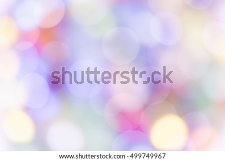 Bokeh blur abstract background