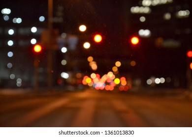 Bokeh City Scape