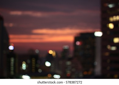 Bokeh City Scape 