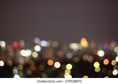 Bokeh City Scape 