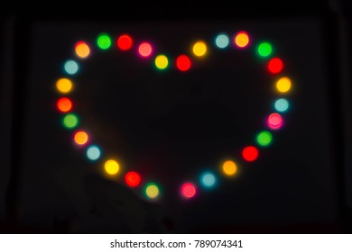 Bokeh lighting background