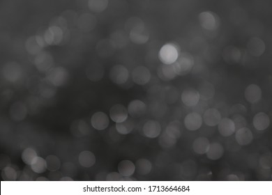 Bokeh of lights on black background
