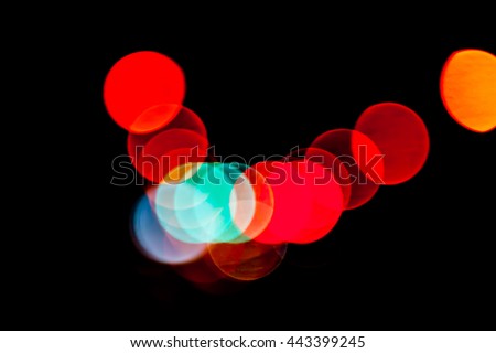 Similar – Image, Stock Photo Urban blur night lights IV