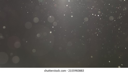 Bokeh particles glitter awards dust gradient abstract background closeup - Shutterstock ID 2155983883