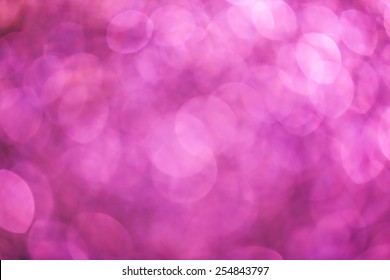 Bokeh Pink Background