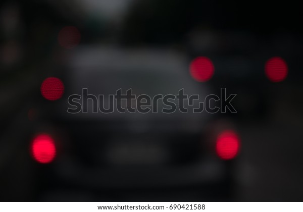 bokeh red ,bokeh car\
lights,car blurred.