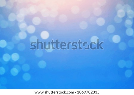 Bokeh sky, sunset background from lights, nature.