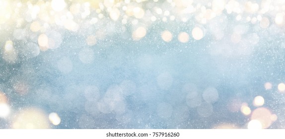 Bokeh Winter Background