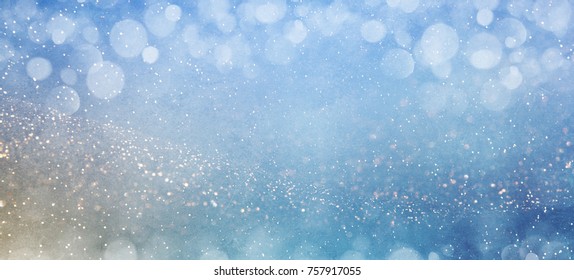 Bokeh Winter Background