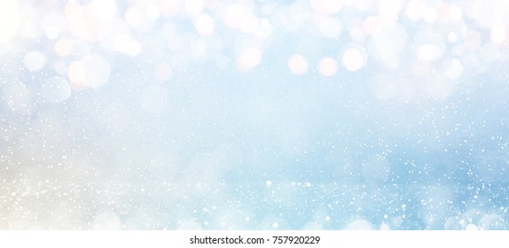 Bokeh Winter Background