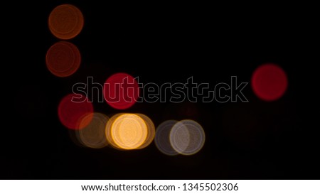 Boken light pattern