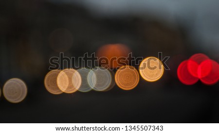 Boken light pattern