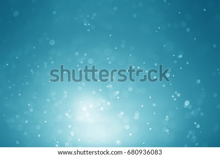 bokey abstract blue  background.
