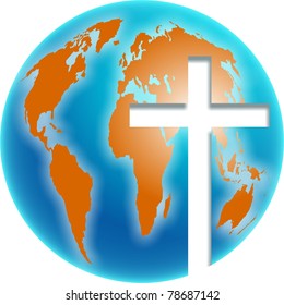 Christian Globe Images, Stock Photos & Vectors | Shutterstock