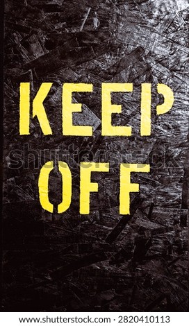 Bold yellow letters declare 