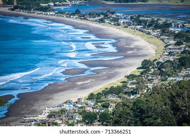 Bolinas Lagoon On Pacific Coast California