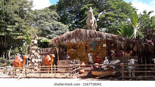 Bolivian Christmas Crib In Trinidad.