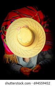 Bolivian Woman Traditional Hat Cochabamba Stock Photo 694559452 ...