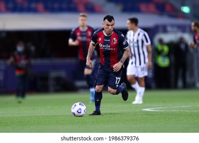 Bologna, Italy. 23th May 2021 . Gary Medel Of Bologna Fc  During The Serie A Match Between Bologna Fc And Juventus Fc .