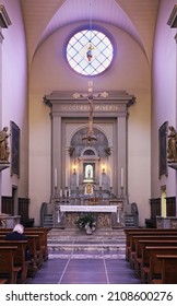  BOLOGNA. ITALY. 29 JUNE : Church of Blessed Virgin of Relief Sanctuary (Santuario Beata Vergine del Soccorso) in Bologna. Italy