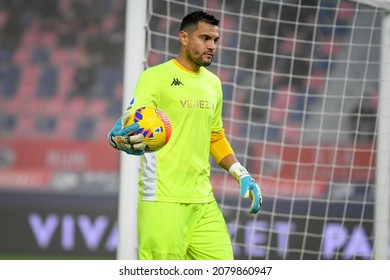 Bologna, Italy, November 21, 2021, Venezia's Sergio Romero Portrait During Italian Soccer Serie A Match Bologna FC Vs Venezia FC