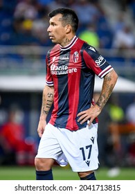 Bologna, Italy, September 13, 2021, Gary Medel (Bologna) Portrait During Italian Football Serie A Match Bologna FC Vs Hellas Verona FC