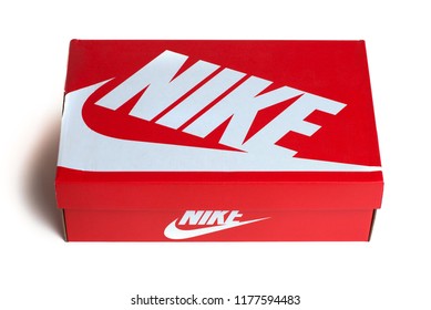 box of nike shoes