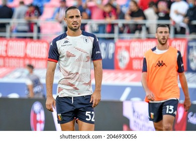 Bologna, Italy, September 21, 2021, Nikola Maksimovic  (Genoa) During Italian Football Serie A Match Bologna FC Vs Genoa CFC