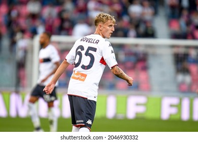 Bologna, Italy, September 21, 2021, Nicolo' Rovella  (Genoa) Portrait During Italian Football Serie A Match Bologna FC Vs Genoa CFC