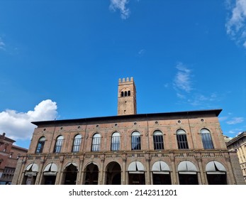 Bologna Piazza Maggiore Square View Detail