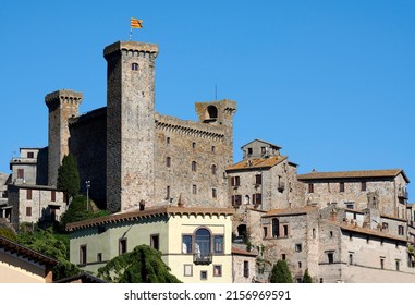Bolsena (Vt),Italy,  a view of the Fortress Monaldeschi