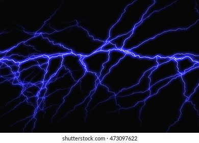 Bolt Lightning Sparks Electricity Dramatic Background Stock Photo ...