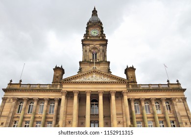 Bolton Town Hall in North West England, UK.