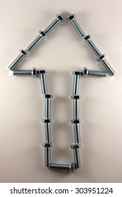 Bolts set the arrow shape