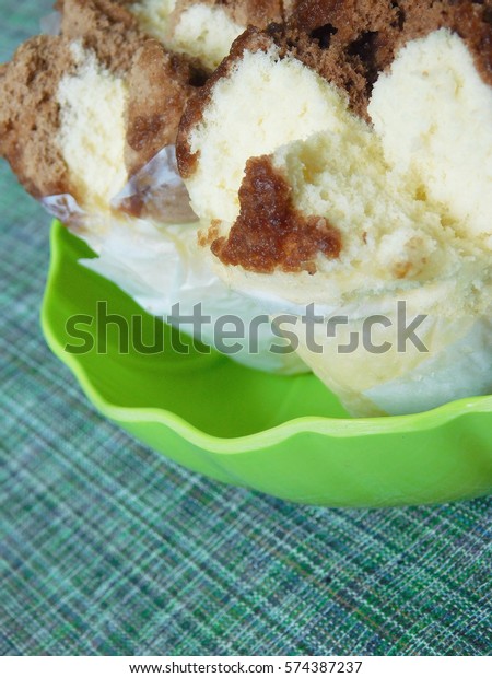 Bolu Kukus English Translation Steamed Cake Stock Photo Edit Now 574387237