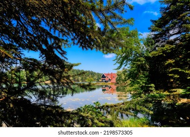 Bolu Gölcük, A Natural Wonder Lake And A House With A Red Roof