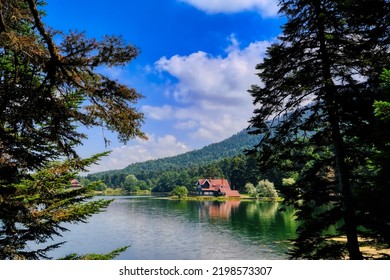 Bolu Gölcük, A Natural Wonder Lake And A House With A Red Roof