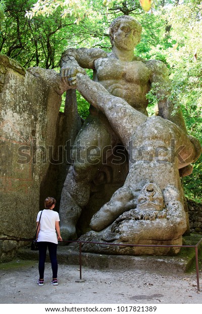 Bomarzo Vt Italy May 15 2016 Stock Photo Edit Now 1017821389