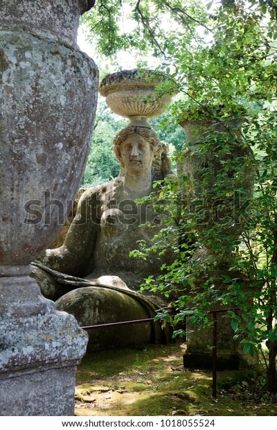 Bomarzo Vt Italy May 15 2016 Holidays Stock Image