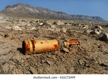 Bomb near Dead Sea. Israel
