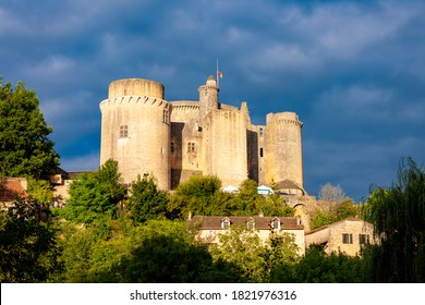 Bonaguil Castle In Lot Et Garonne, France