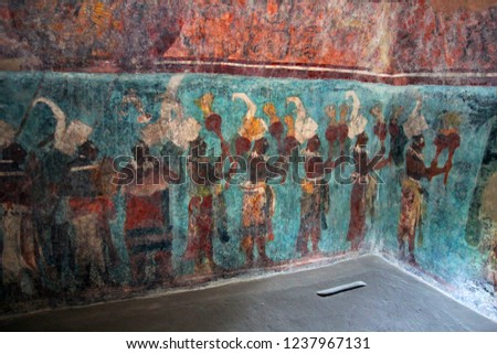 Bonampak Murals 2 Mists Of Palenque Four Great Mayan Queens Of